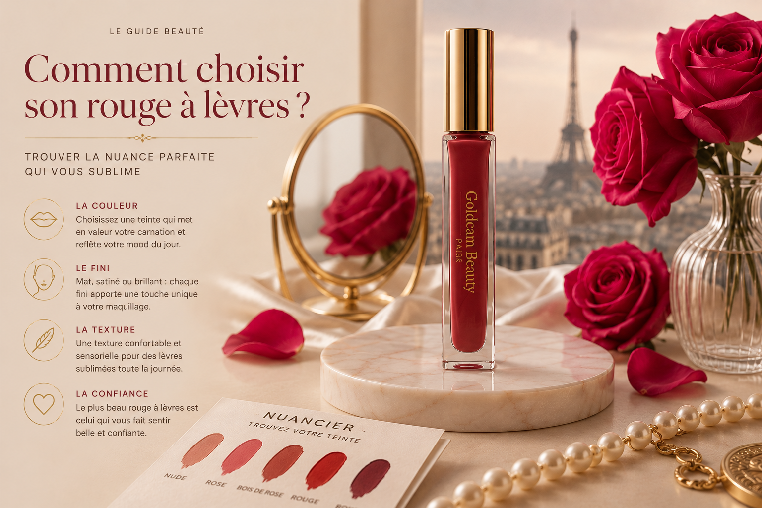 Comment choisir son rouge à lèvres — Goldcam Beauty Paris