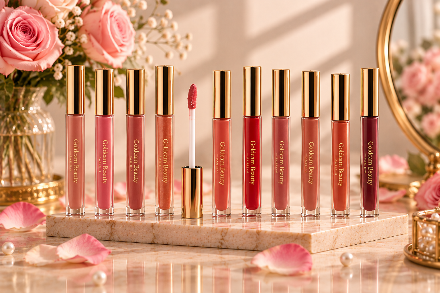 Rouge à lèvres naturel et vegan — Goldcam Beauty Paris