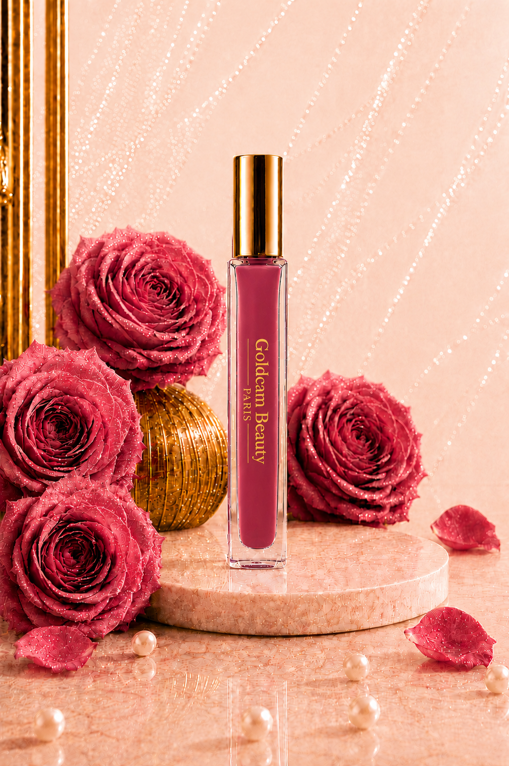 Rouge à Lèvres Kiss — flacon Goldcam Beauty Paris