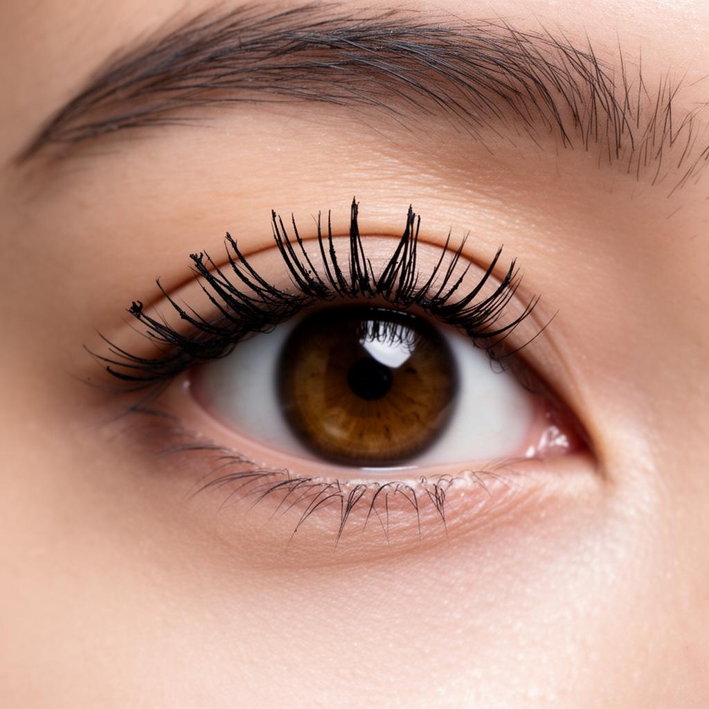 Mascara Noir en lumière naturelle